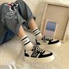 thick-soled muffin women's shoes casual versatile sports board shoes heightening white shoes