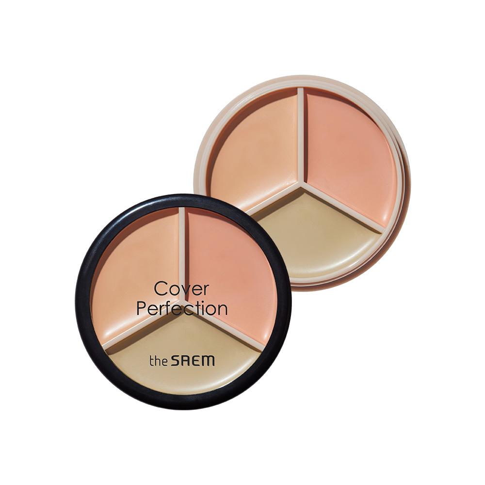 The SAEM Cover Perfection Triple Pot Concealer