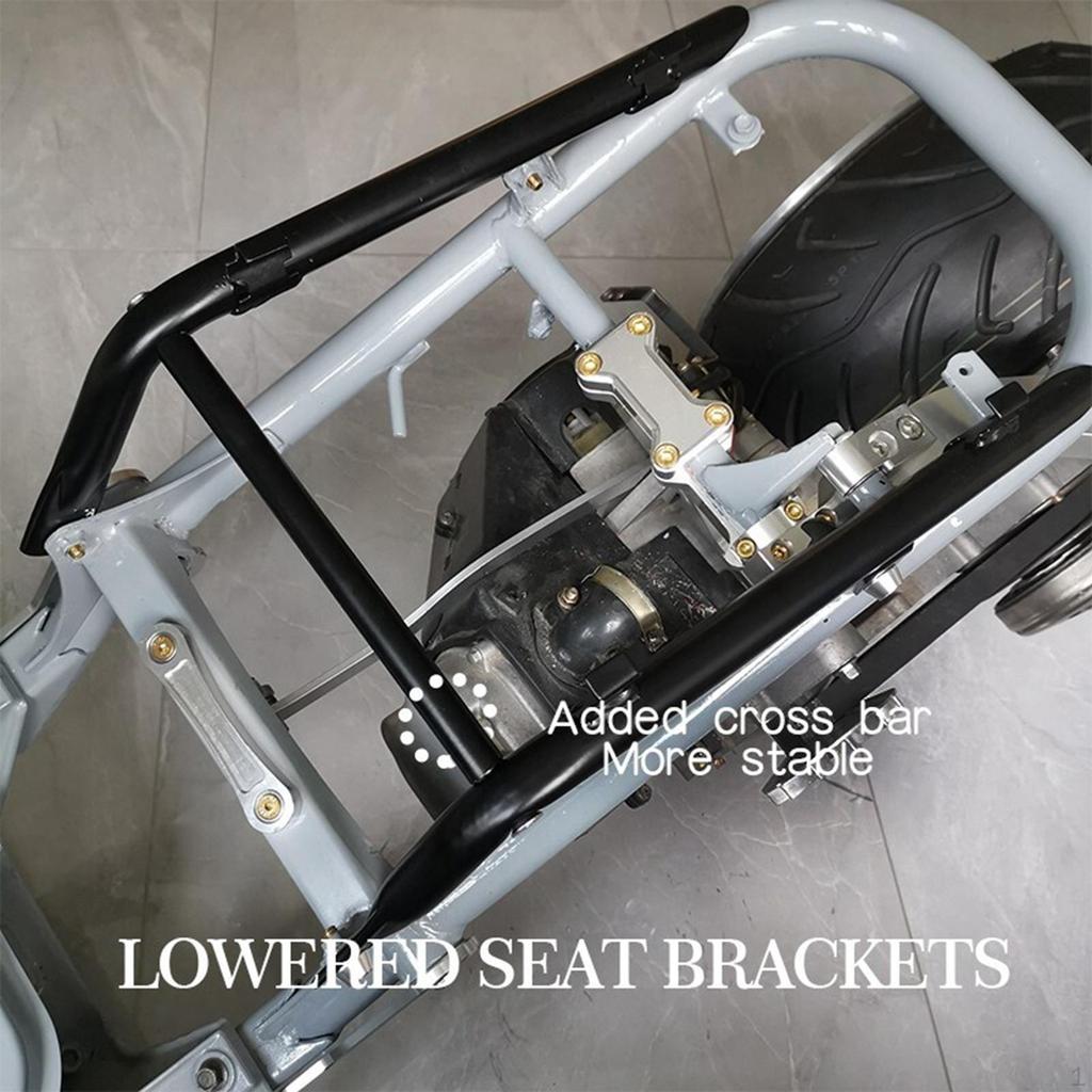 Telaio Staffa Sedile Ribassato Barra Acciaio Accessori per Honda Zoomer AF58