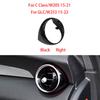 For Mercedes W205 W253 Car AC Vent Grille Air Conditioning Outer Ring Outer Frame Cover For Benz C GLC Class C180 C200 GLC300