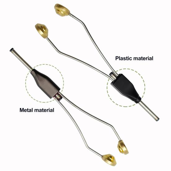 Fishing Bobbin Holder Fly Tying Tool Smooth Surface Compact Portable Adjustable Fly Tying Bobbin Holder Fishing Tackle