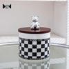 ZISIZ Ceramic Food Storage Jar with Lid