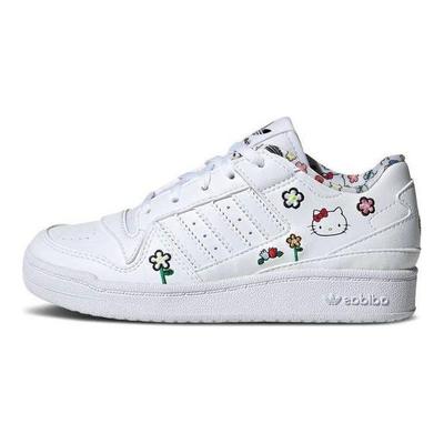 Hello Kitty x Forum Low C Květinové Dětské Tenisky Bílá Cloud-White Core-Black IG0303