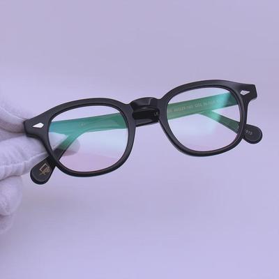 LEMTOSH46 Retro Kare Miyop Gözlük Çerçevesi, Kore Tarzı