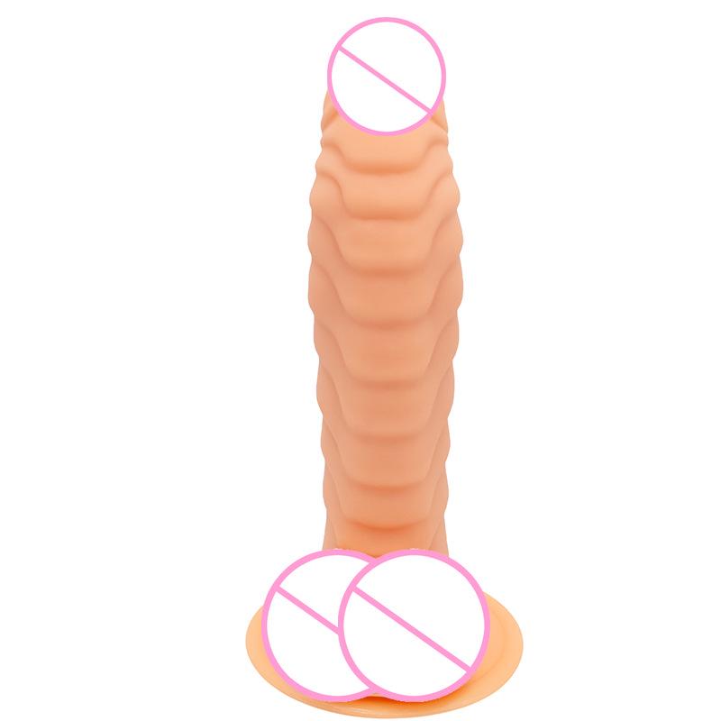 Dinosaur-Scale Irregular Suction Cup Dildo: Fantasy Masturbator for All Genders