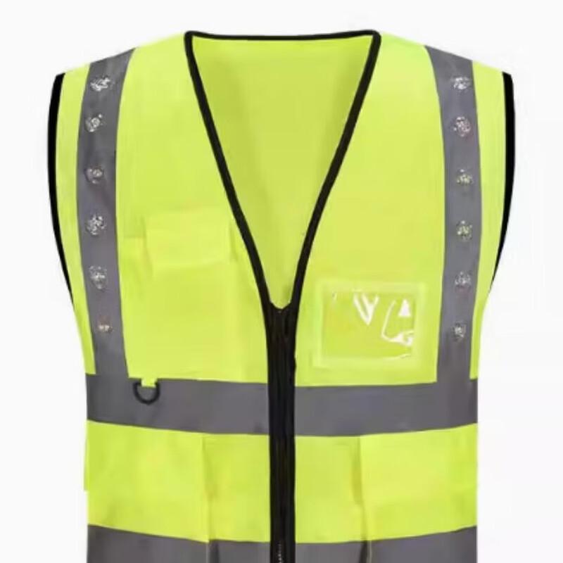 Brangdy Rechargeable LED Reflective Safety Vest