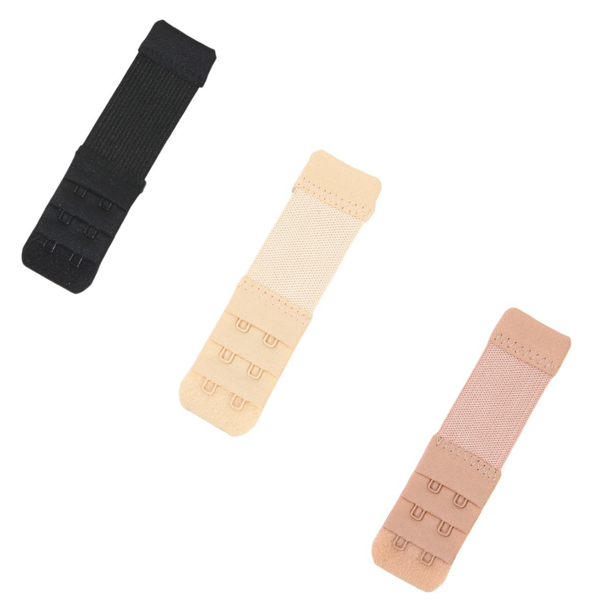 

2,8 см Нейлоновый Эластичный Удлинитель для Бюстгальтера с Трехрядной Застежкой на Два Крючка 3 Pearl Bags