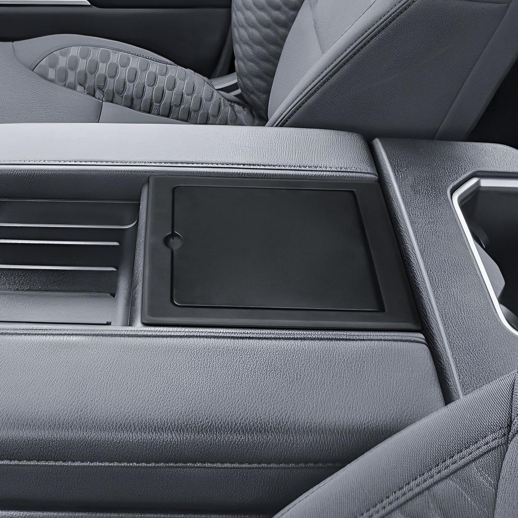 For Toyota Tundra 2025-2025 2025 Center Console Hidden Handrail Privacy Storage Organizer Tray Armrest Hidden Pallet Manager Box