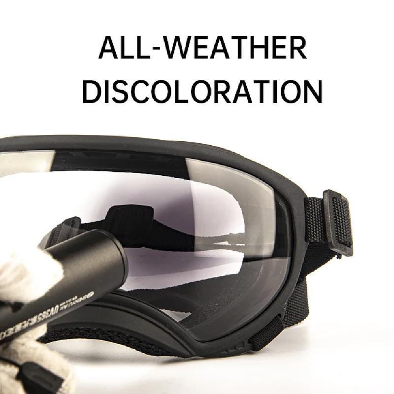 Color Changing Pet Glasses, Dog Goggles, Size Dog Sunglasses, Snow Glasses, UV Resistant Dog Sunglasses