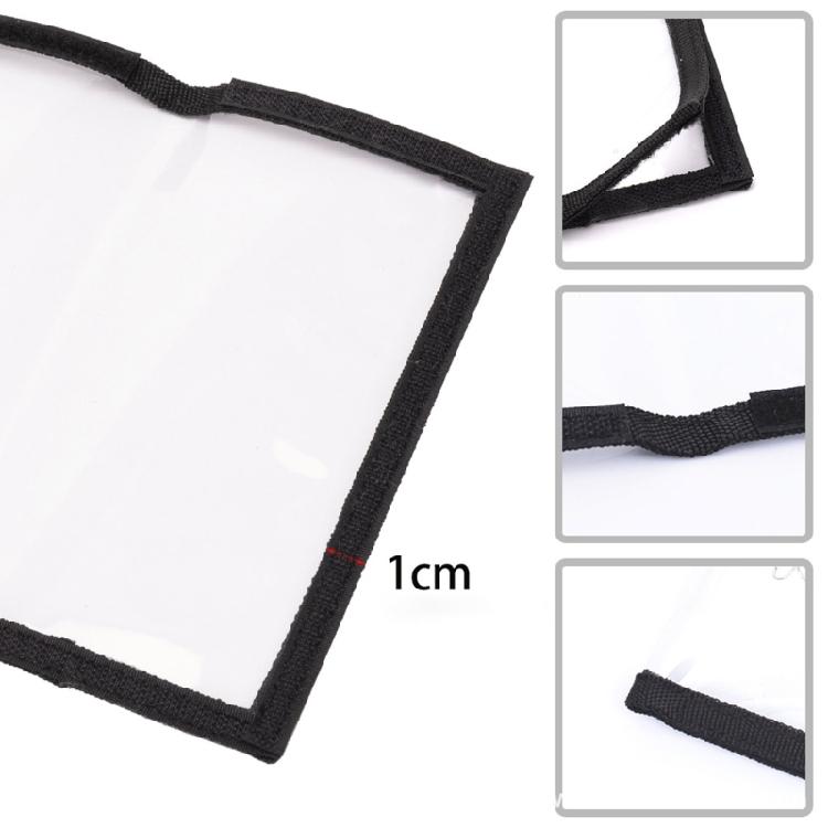 Clear PVC Fishing Lure Cover Fishing Lure Wrap Protective Fishing Hook Cover Fishing Crankbaits Spoons Fishing Baits Bag