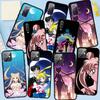 Phone Case for iPhone 17 16 15 Plus XR Huawei P30 P20 Lite Redmi Note 14 12 11 13 Pro Max OPPO A60 A80 A40 A18 A38 A54 Cartoon Sailor Moon Girl Cover