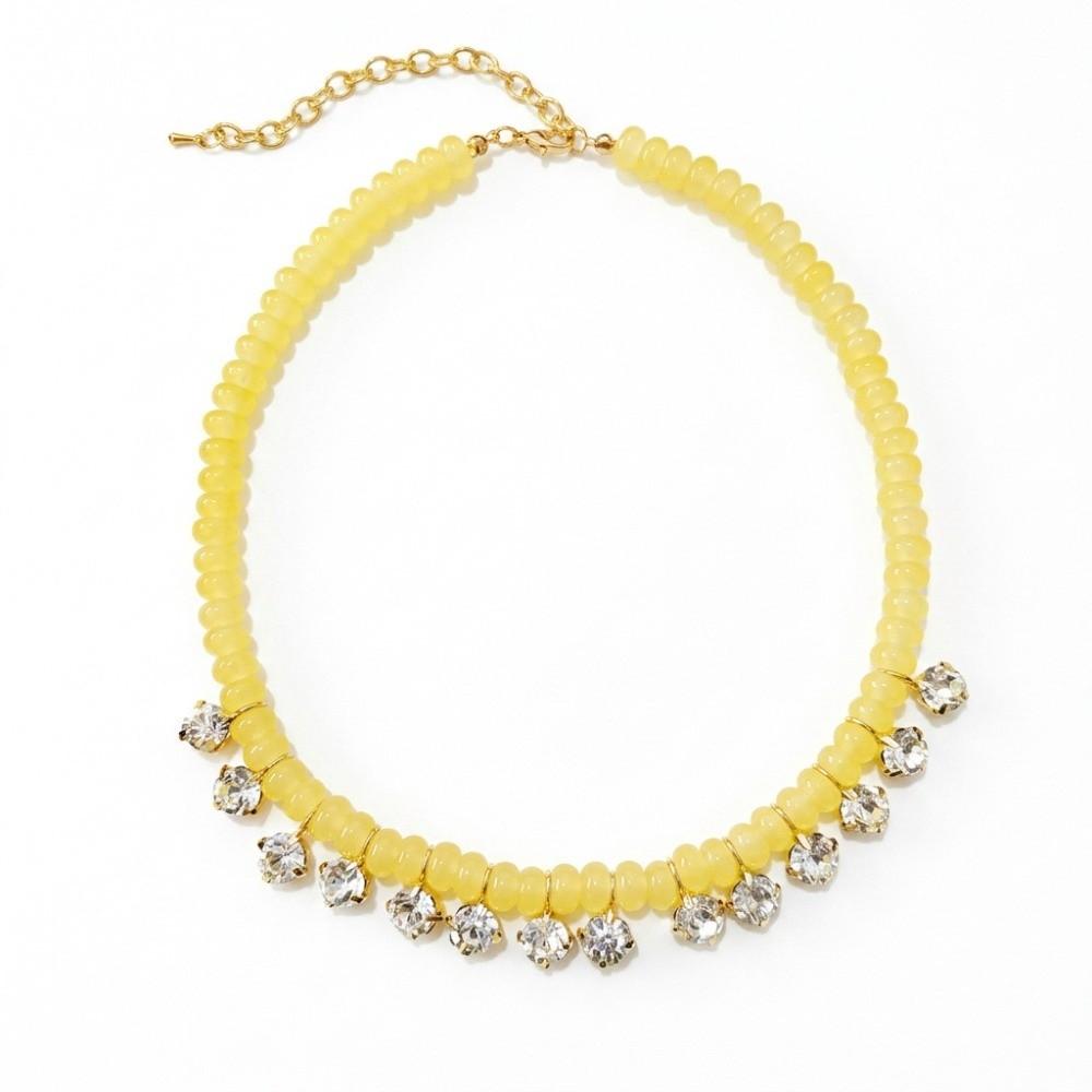 Boho Beaded Pendant Choker Vintage Women Necklace Elegant Clavicle Chain  Street Wear