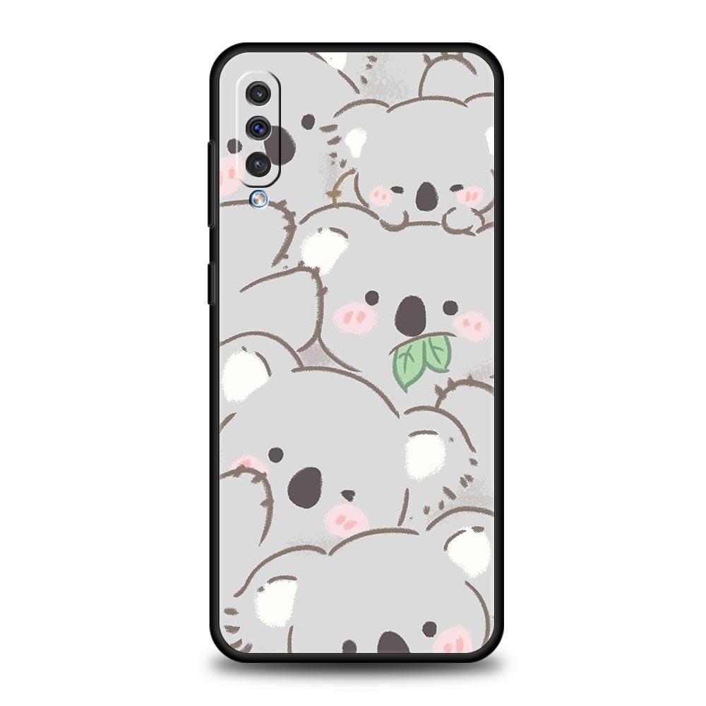 Koala Phone Case For Samsung A56 A36 A26 A24 A12 A14 A16 A50 A70 A20E A20S A10S A22 A30 A40 A34 A54 A42 A52 5G A04s A06 Cover