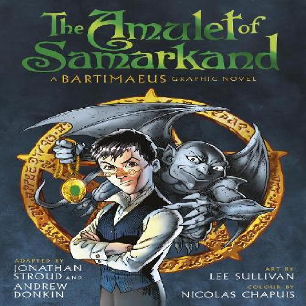 The Amulet of Samarkand Graphic Novel by Jonathan Stroud Paperback Book 9780552563703