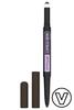 Maybelline Express Brow Satin Duo Lápiz Para Cejas 05 Marrón Negro