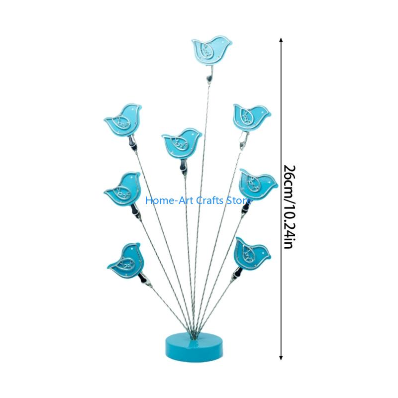 Y3NA Vogel Metall Bilderrahmen Clip Halter Foto Baum Halter Schreibtisch Foto Display Ständer Für Geburtstag Hochzeit Weihnachten 2025 Neu