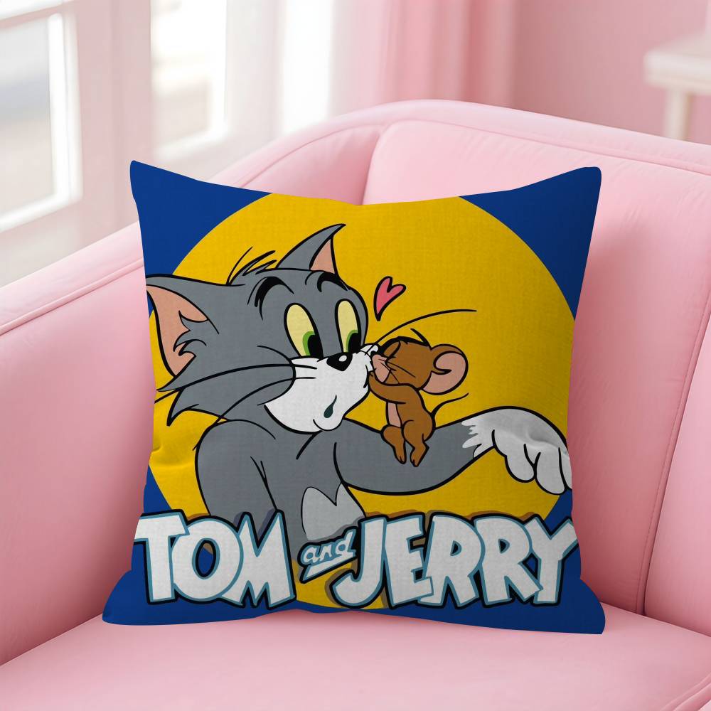 Pillow Anime Pillow Sofa Bed Head Pillow Cover Cushion Cover Fashion Anime Tom Funny Jerrymouse