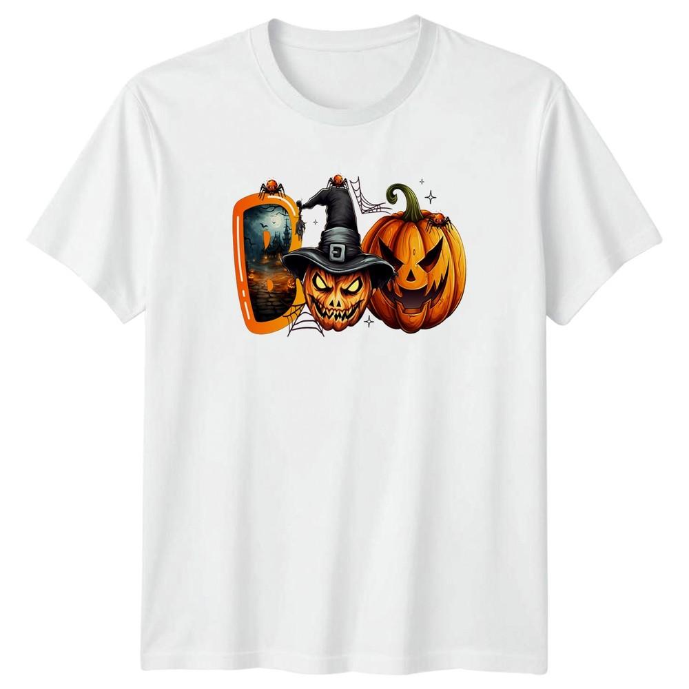 Boo TShirt Spooky Pumpkin Halloween Halloween Gift For Him And Her S
