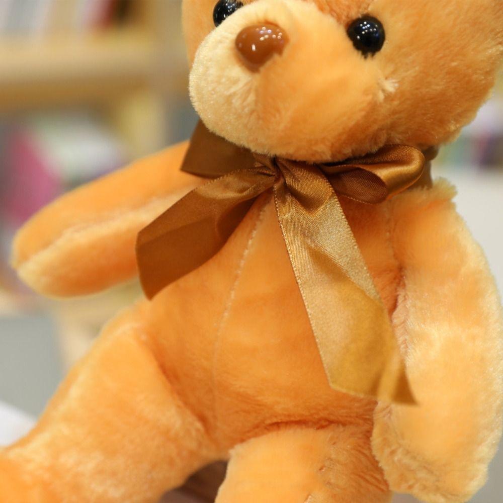 Filling Decoration Bear Stuffed Toys Bear Plush Toys Silk Bowtie Bear Plush Toys Stuffed Animal