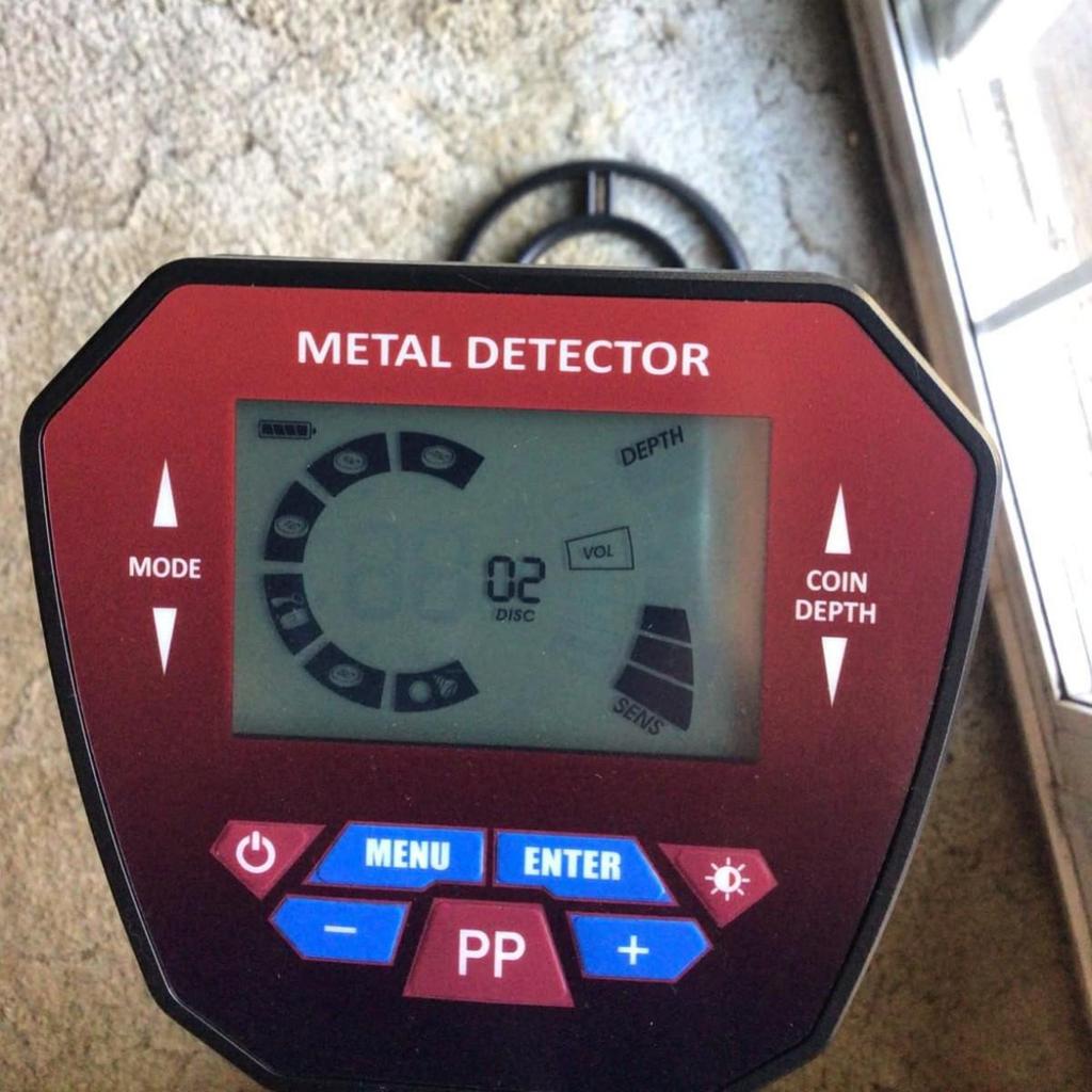 Cross-border Handheld Metal Detector for Underground Treasure Hunting – Gold, Silver, Copper, Iron Detection
