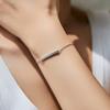 MODIAN D Moissanite 925 Silver Simple Bracelet Round Lab Diamond Chain Link Jewelry For Women Luxury Wedding Gift