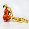 YISHUI Feng Shui Gourd Wallet Chain for Protection from and Inches Chain/Keychain Evil, Health, Longevity, Red, 3.30.6