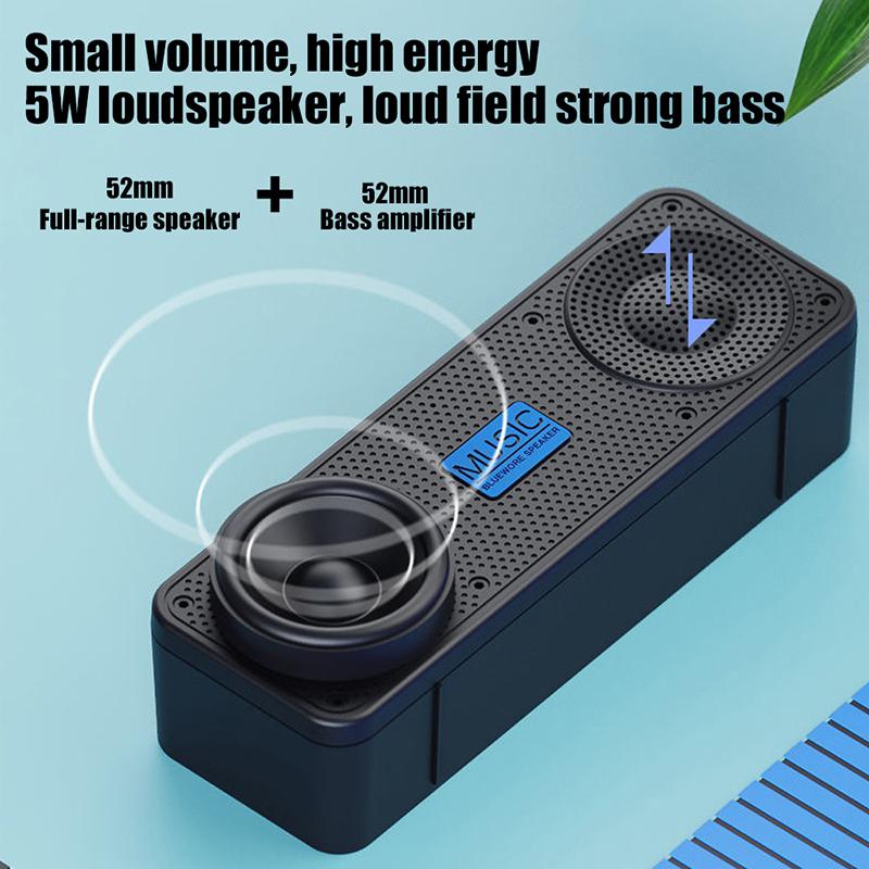 S18 Haut-parleur Intelligent Bluetooth Sans Fil Créatif Audio pour Téléphone Portable Ordinateur Subwoofer Extérieur Radio Pratique