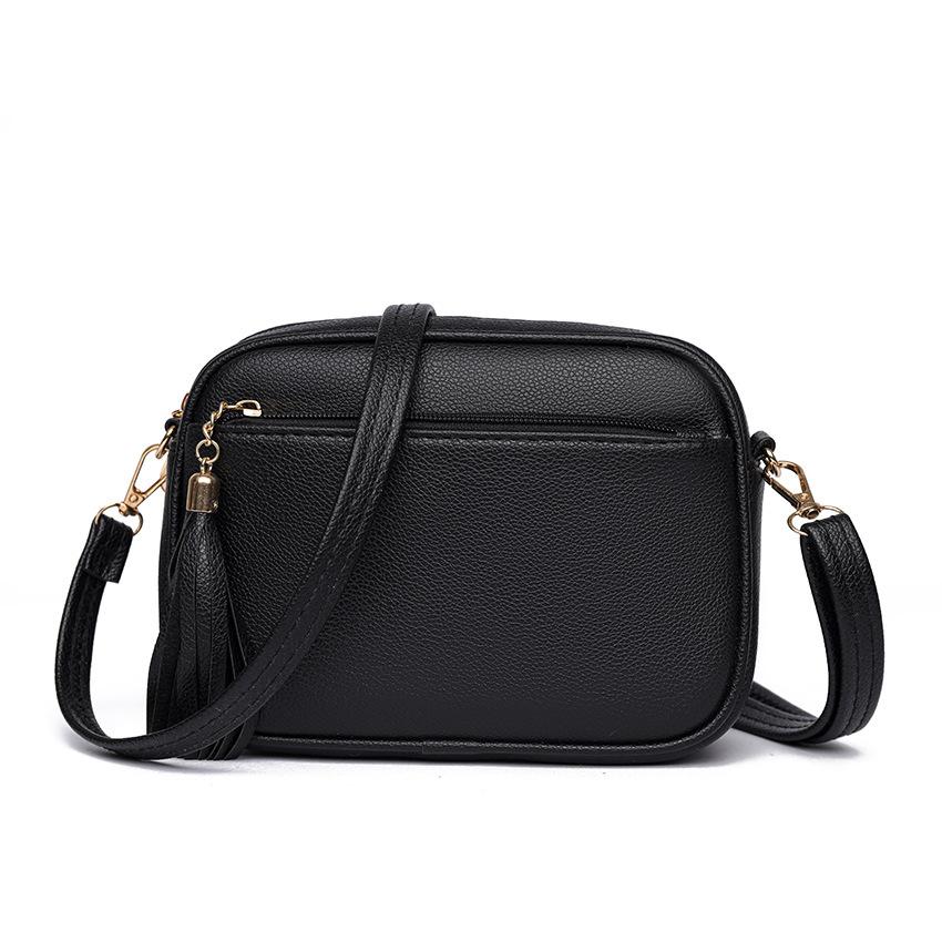 Trendy Women's Bags New Style Solid Color PU Crossbody Bag Women's Bag Women's Shoulder Bag Small Square Bag