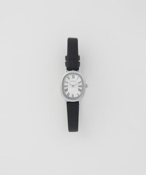 

[HOURHOPE] HOURHOPE Modest Classic Leather Watch Black / ONE