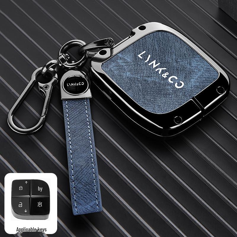 Key Case for Lynk & Co Models 01, 02, 03, 05, 06 (2021) - Car Shell Buckle