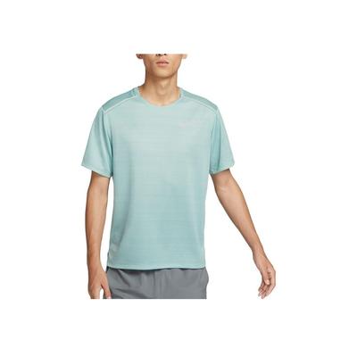 Moda Esportiva Respirável Confortável Macia Amigável à Pele Camiseta de Manga Curta Masculina Tops Verde-Oliva AJ7566-309