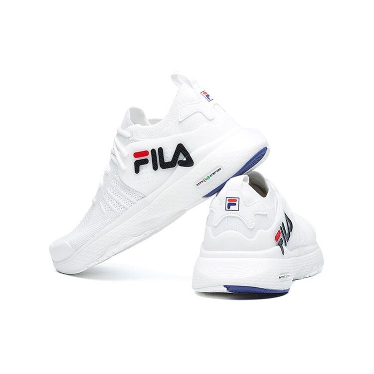 FILA Mind 3 Aerobic Comfortable Mesh Synthetic Leather Low Top Casual Running Shoes Women sneaker Bright-White A12W042109FWT