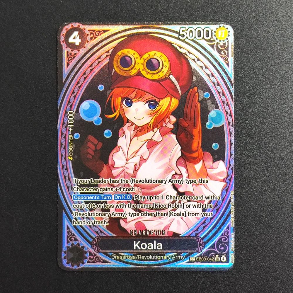 9style PROXY One Piece English Heroines Nami Robin Hancock Reiju Vivi Perona Tashigi EB03-053 Collection Otcg Anime Cards