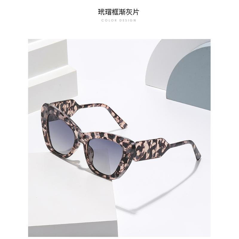 Mode Vintage Cat Eye Damen Sonnenbrille Grün Markendesign Sonnenbrille für Damen Schatten Schutz Sonnenbrille Reisebrille UV