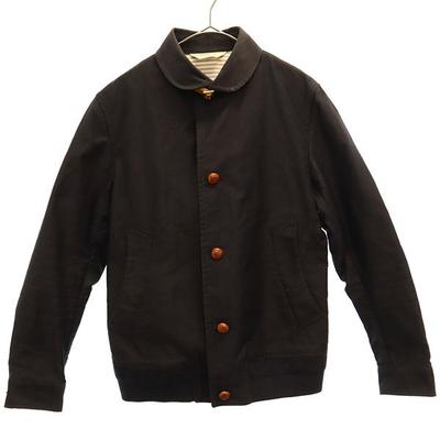 Cotton Jacket 38 Black Men's Used
