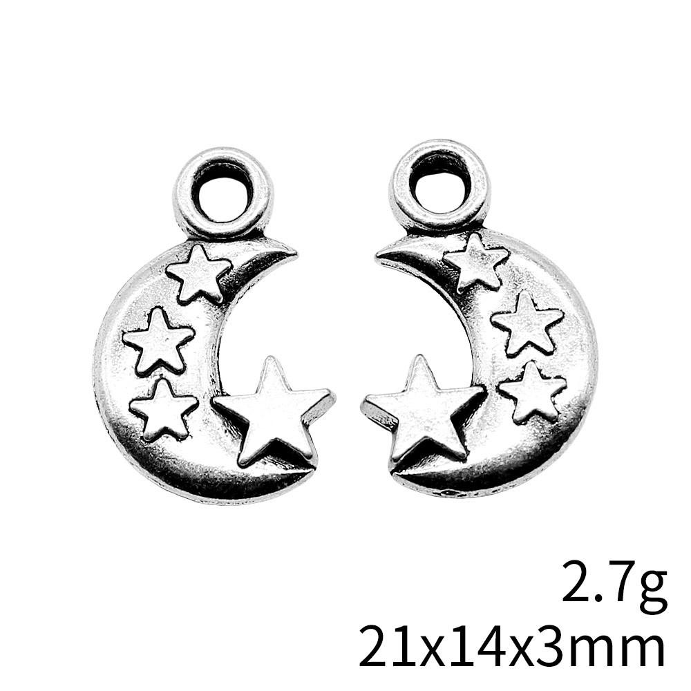 Wedding Anniversary Charms Bag Sun Moon Charms Pendant Items Pendant Set