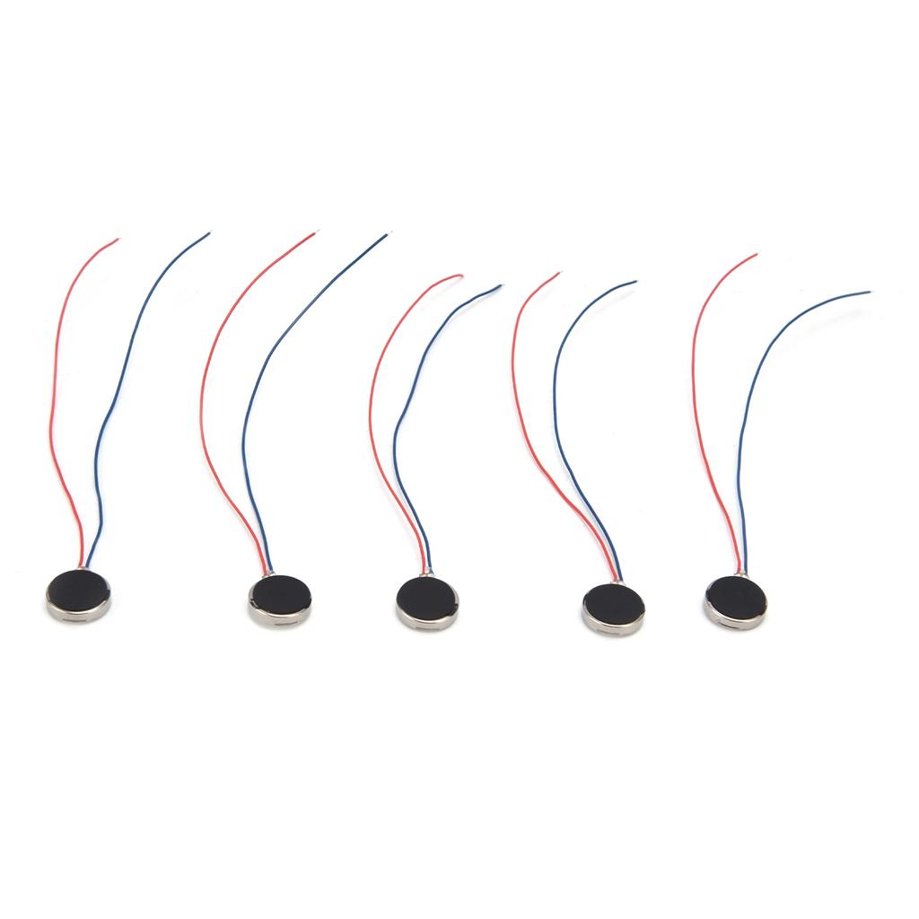 30 STÜCKE Flacher Vibrationsmotor Mini Münze Flacher Vibrationsmotor für Mobiltelefone Spielzeug Tablets 3 V 12000 U/min