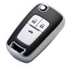 Acrylic Key Cover Case Buick Excelle GT Regal Envision Verano Encore GL8 GL6 3-4 Button Foldable Remote Shell