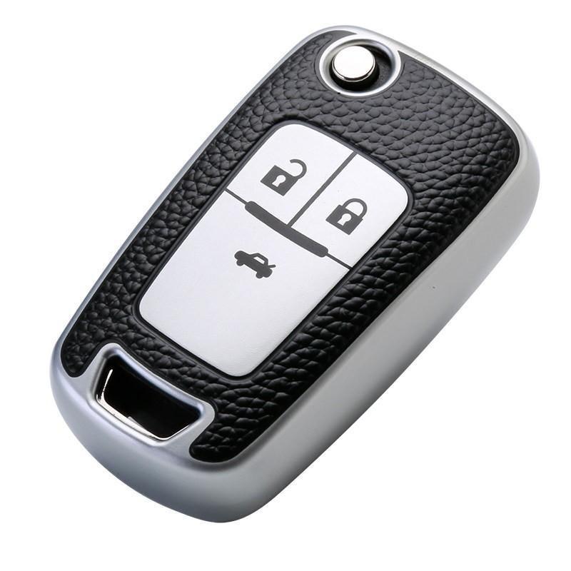 Acrylic Key Cover Case Buick Excelle GT Regal Envision Verano Encore GL8 GL6 3-4 Button Foldable Remote Shell