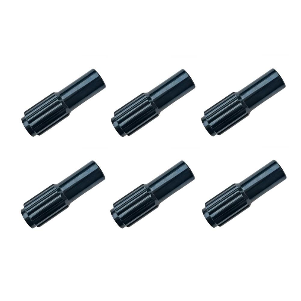 Bike Shift Cable Adjustment Screws 6PCS Aluminum Alloy for Various Bike Setups