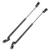 XIANGSHANG Reinforced Rear Damper for NV350 Caravan E26 Standard Rear Gate Back Door Rear Hatch Trunk Inspection Replacement Set of Black Carbon Fiber