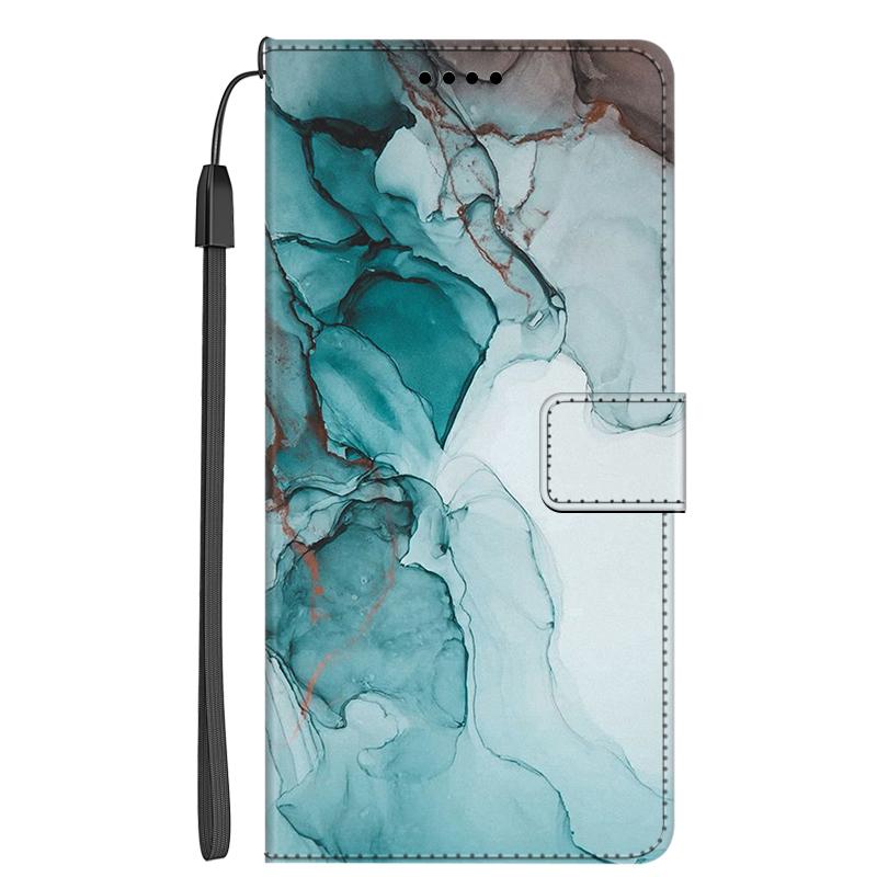 

Leather Flip Cover For Xiaomi Redmi 10C Cases Note 9 Pro 9T 9A 9AT Marble Wallet Stand Book Card Covers For Xiaomi Redmi Note 9T Redmi 9&Case & Strap темно-розовый