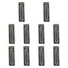 10Pcs Thermometer Sticker for Coffee Milk Jug Temperature Tag for Home Cup