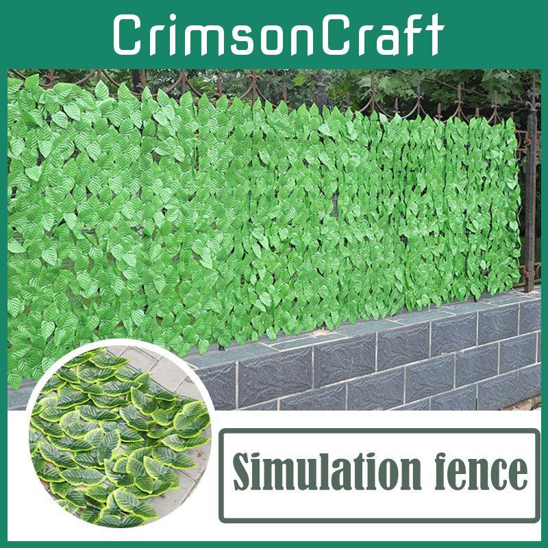 Luxurious Artificial Leaf Garden Fence Screening Roll For Ultimate Privacy And Beauty