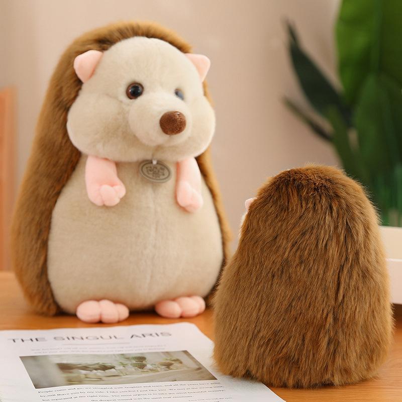 Simulated Little Hedgehog Doll Plush Toy Children Sleep With Doll Birthday Gift Wholesale Hedgehog