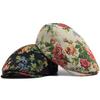 Women Bohemian Beret Fashion Print Flowers Female For Newsboy Cap Casual Vintage Men Visor Flat Hat Unisex Spring Autumn Berets