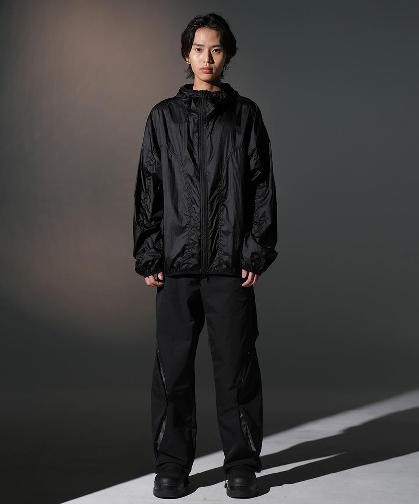 Grailz Essential Geometry Windbreaker [Burgundy]