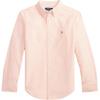 Polo Ralph Lauren Casual Shirt Pony Embroidered Striped Cotton Oxford Long Sleeve Button Front Standard Fit Kids Kids shirts 323A12752-003