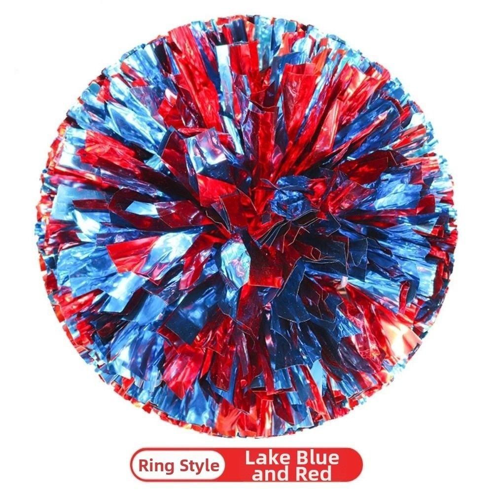 25cm Kids Game Pom Poms PET Come On Props Cheap Practical Cheerleading Multicolors Sports Match Vocal Ball Club Supplies