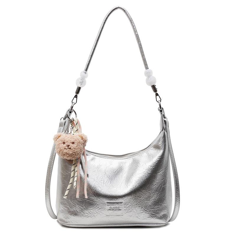 Spring and Summer Hot Sale, High-end Sense, Simple Style Soft Leather Tote Bag, Women's Fashion Versatile Work Commuting Leisure Messenger Bag